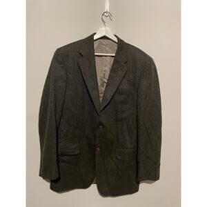 S. Cohen Wool Cashmere Blazer 42t Gray Design‎ Blazer Jacket